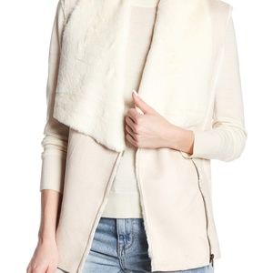 Lucky Brand Faux Shearling Vest